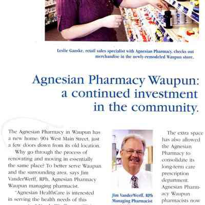 Pharmacy, A Continued Investment