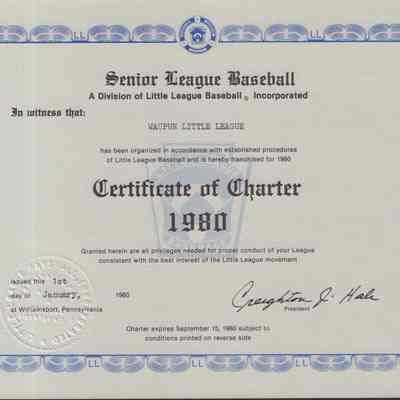 Charter, 1980 Senior League