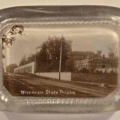Souvenir, Paperweight, Wisconsin State Prison