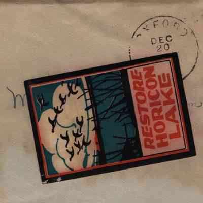 Postcard, Marsh, Restore Horicon Lake, Envelope