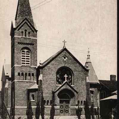 Postcard, Church, St. Joseph Catholic