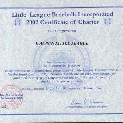 Charter, 2002 Little League