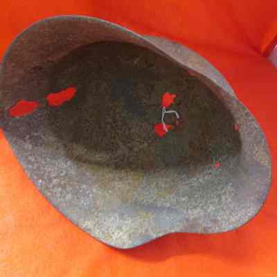 WWI Debris, German Helmet