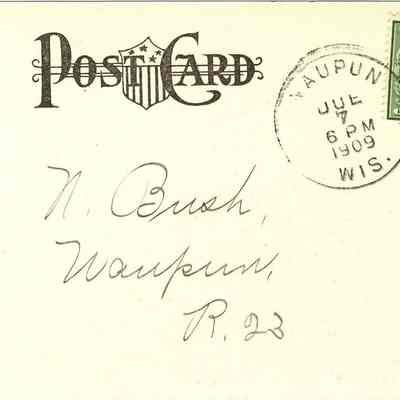 National Bank postcard.