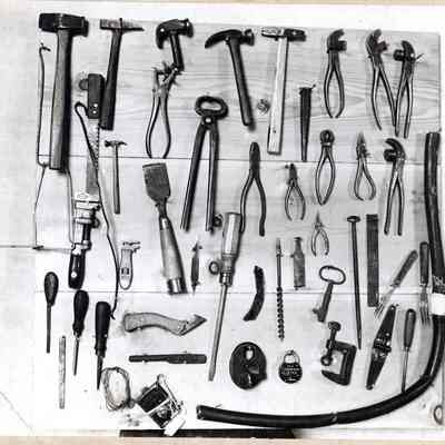 Photograph, Corrections, Waupun State Prison, Contraband