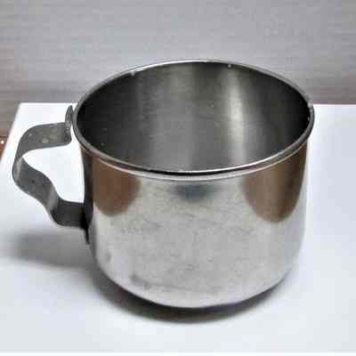 prison metal meal cup: Origformat: Other