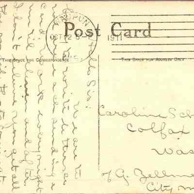 Post Card of Caroline Schmasse