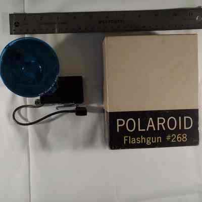 Camera, Polaroid Flashgun #268