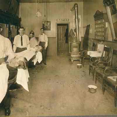 Photograph, Lockhorst Barber Shop
