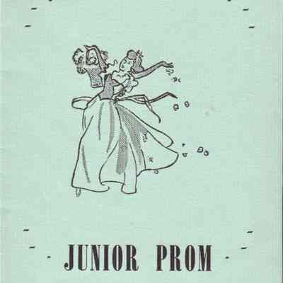 Waupun High School Class of 1945 (Junior Prom) May 12 1944