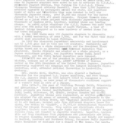 Page 3 on Wisconsin Jaycette History