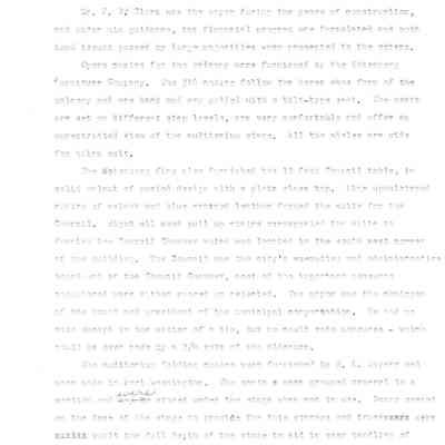 Page 3 on historical info of Waupun City Hall