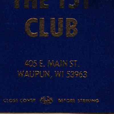 Matchbook, 151 Club