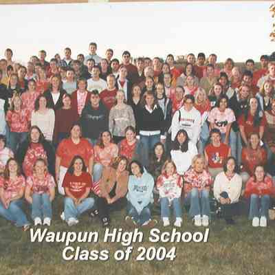 Poster, Waupun High School, Class of 2004