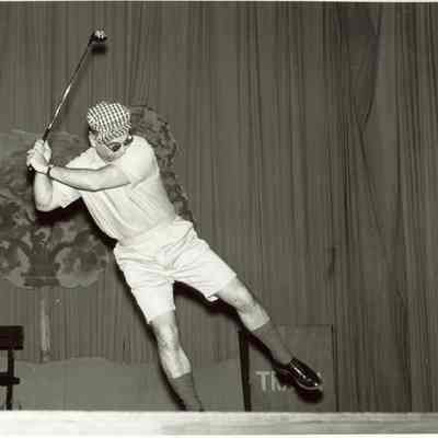 Photograph, 1960 Variety Show, College Club and Kiwanis Club, Bob Peters