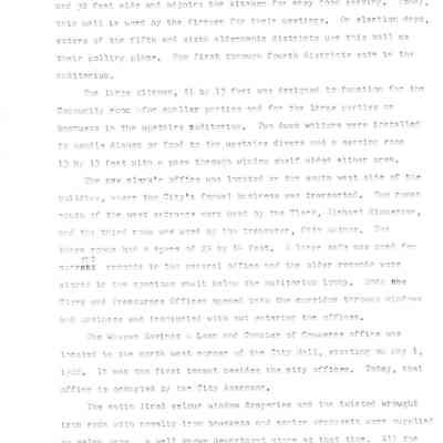 Page 4 on historical info of Waupun City Hall