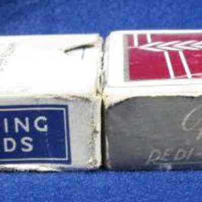 Remembrance, Bridge playing cards