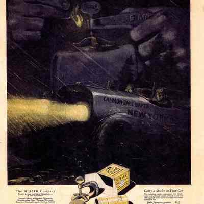 Ad, Shaler, Hot Patches, 5 Minute Vulcanizer, Saturday Evening Post, 1928