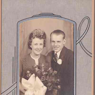Photo, Unidentified Couple 1946