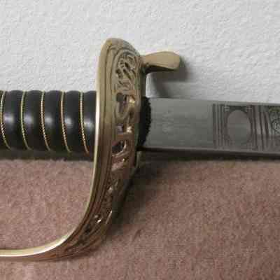Handle of reproductive Civil War sword