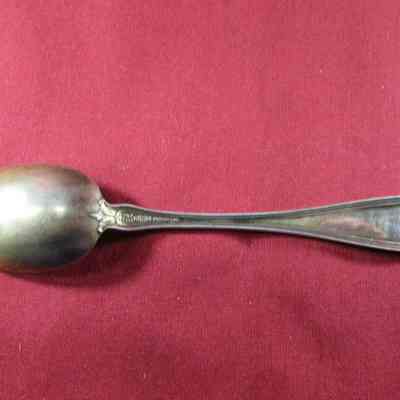 View of back side of spoon