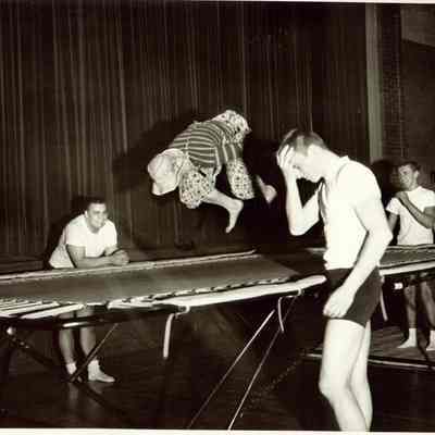 Photograph, 1960 Variety Show, College Club and Kiwanis Club, Trampoline Club