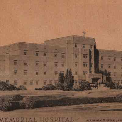 Postcard, Waupun Memorial Hospital