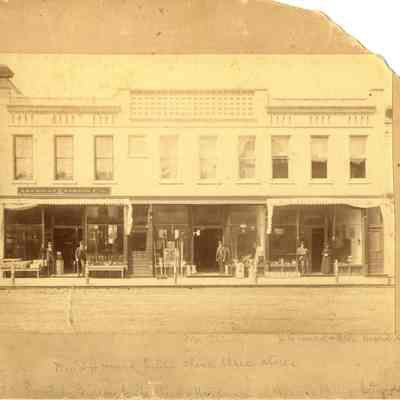 Early businesses of Waupun-stores built by H. H. Hoard