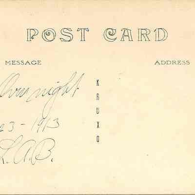 Commercial Hotel Postcard.