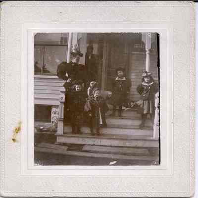 Cabinet Portrait, J. C. Johnston Family