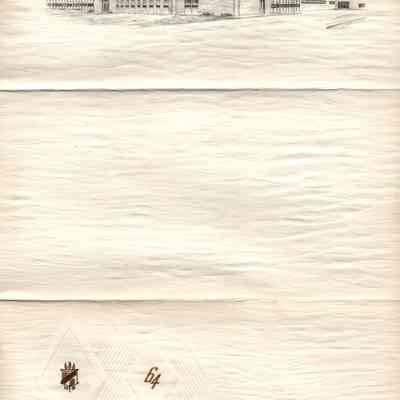 Invitation, Commencement, Waupun High School, 1964