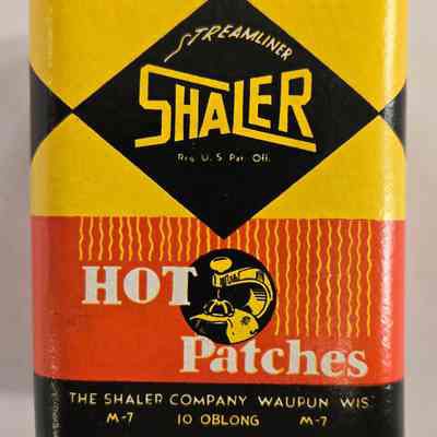 Container, Shaler Hot Patch Tube Repair, M-7, 10 Oblong