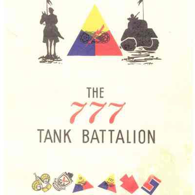 Booklet, The 777 Tank Battalion