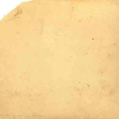 Back of photo of Hoard built stores of early Waupun