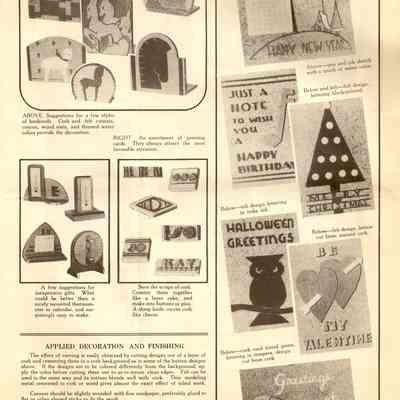 Page 3 Cork Craft booklet