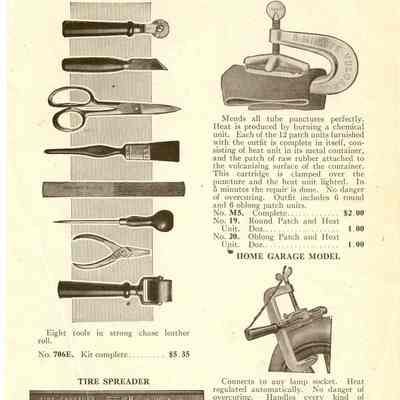 Advertisement, Shaler, Vulcanizing Equipment, James Walker Hardware Company