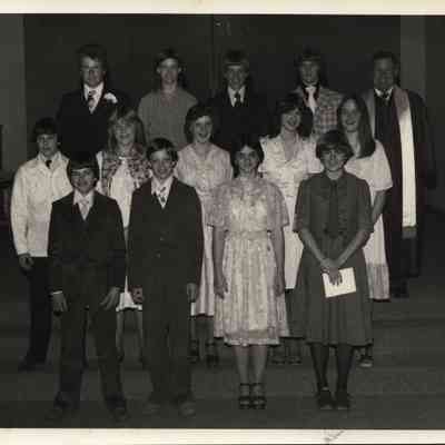 Photograph, UCC Confirmation Class 1981?