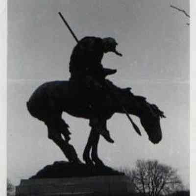 Photograph, End of the Trail