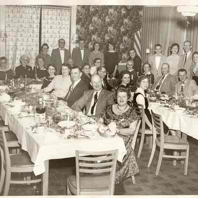 Photograph, Telephone Operators Christmas Party, circa 1950