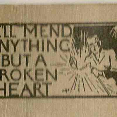 Stern Auto Body matchbook.
