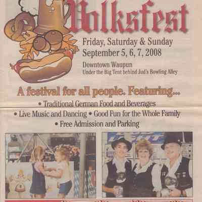 Program, Volksfest, 2008