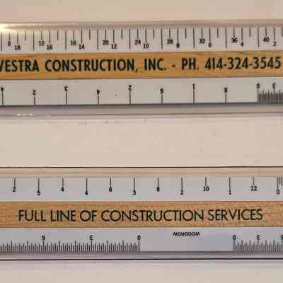 Ruler, Plastic, Westra Construction