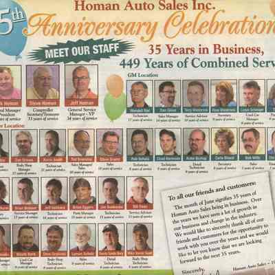 Homan Auto Sales Inc. Celebration