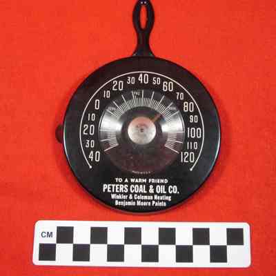 Thermometer, Peter's Coal & Oil Company