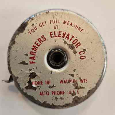 Tape Measure, Farmers Elevator Company