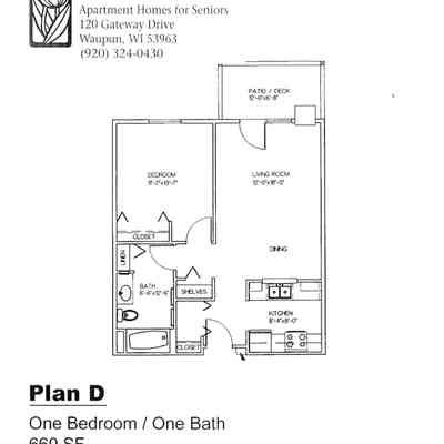 Gateway Apartments handout, 2009.