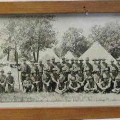 Black and white photo of 135th medical reg
