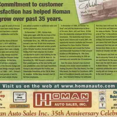 Homan Auto Sales Inc. Celebration