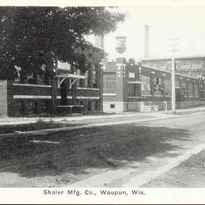 Postcard, Shaler, Shaler Mfg. Co., Waupun, Wis.