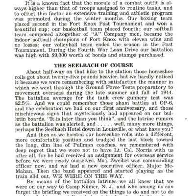 Page from The 777 Tank Battalion